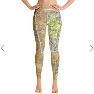 RadarContact Denver Front Range Sectional Yoga Leggings